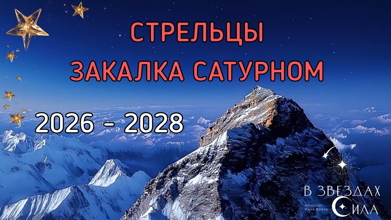 СТРЕЛЬЦЫ. ЗАКАЛКА САТУРНОМ.