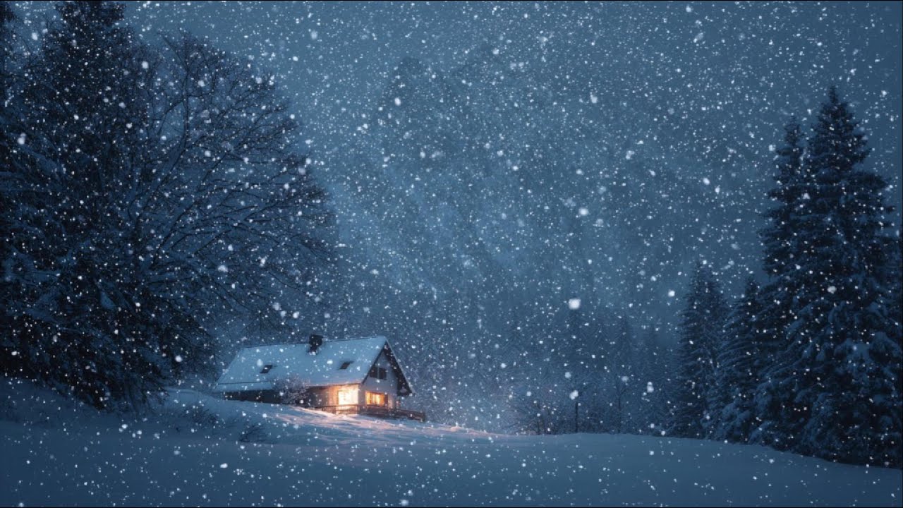 Heavy Blizzard Sleep Sounds – Intense Winter Storm Ambience | No Music