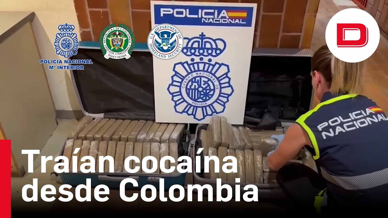 Desarticulada una organización criminal que traía cocaína de Colombia en vuelos comerciales