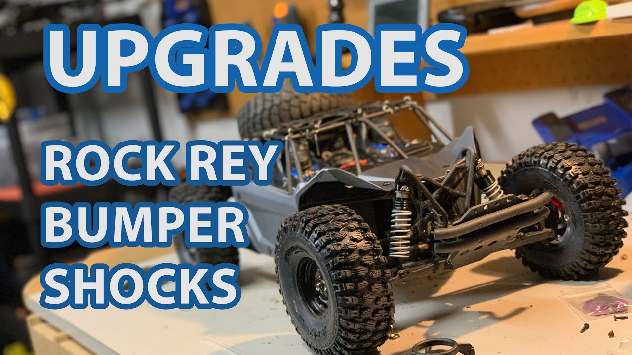 Upgrading Bumper, Shocks, and body for the Rock Rey