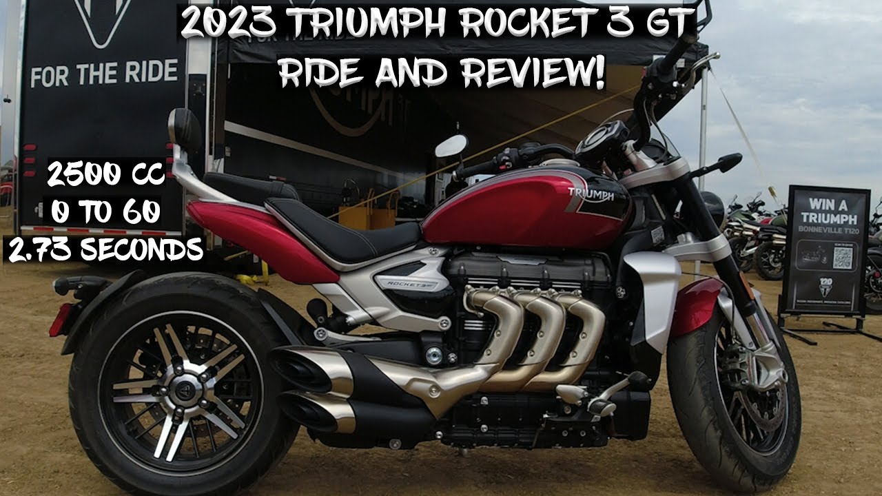 Обзор и поездка на Triumph Rocket 3 GT 2023 года!