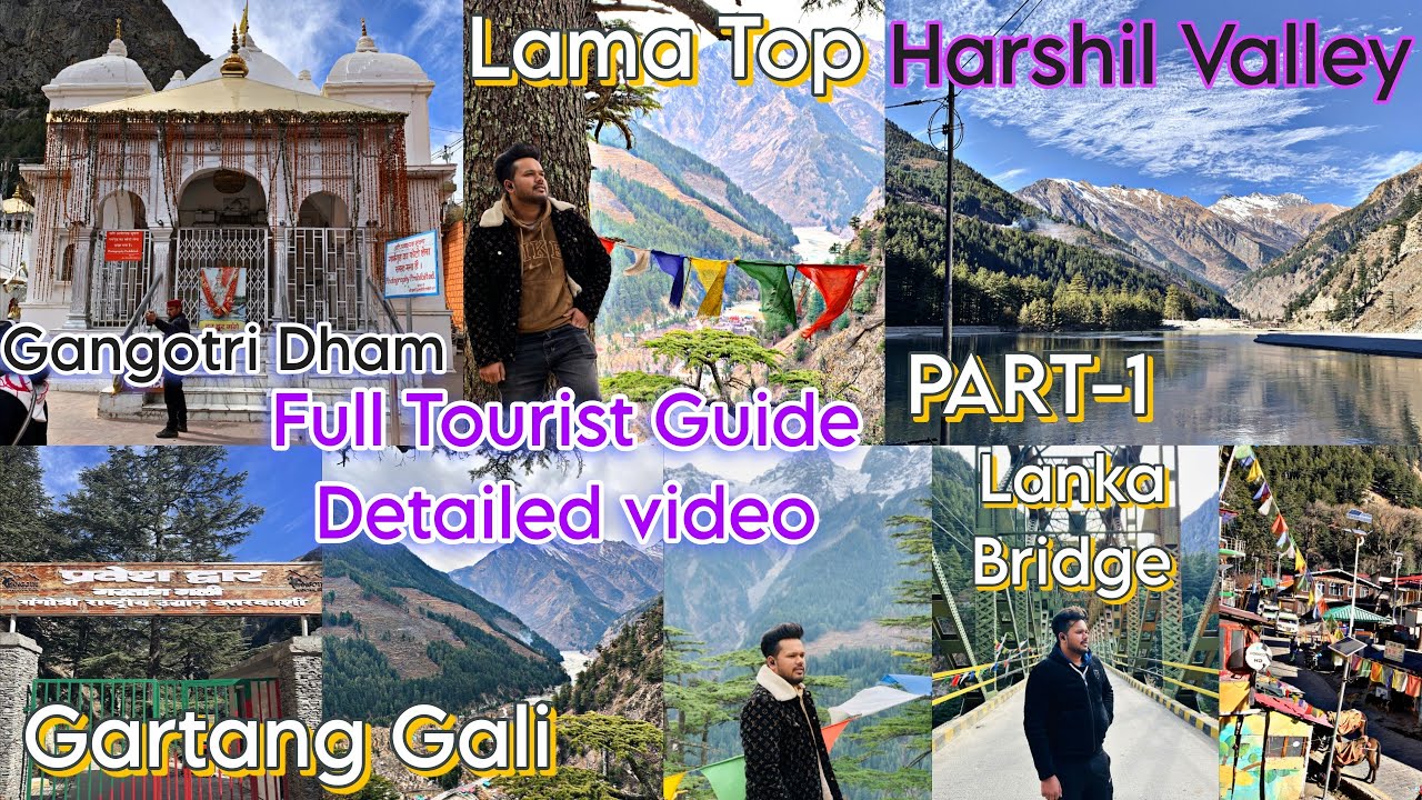 Harshil Valley Uttarakhand Vlog 😍 | Gangotri Dham, Gartang Gali, Lama Top Trek | Part 1