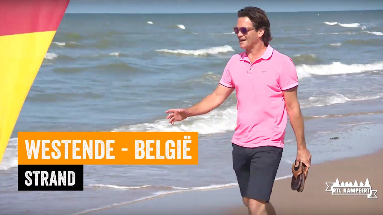 Dagje strand in Westende I Vlaanderen Belgi&euml; tijdens kampeervakantie met RTL Kampeert