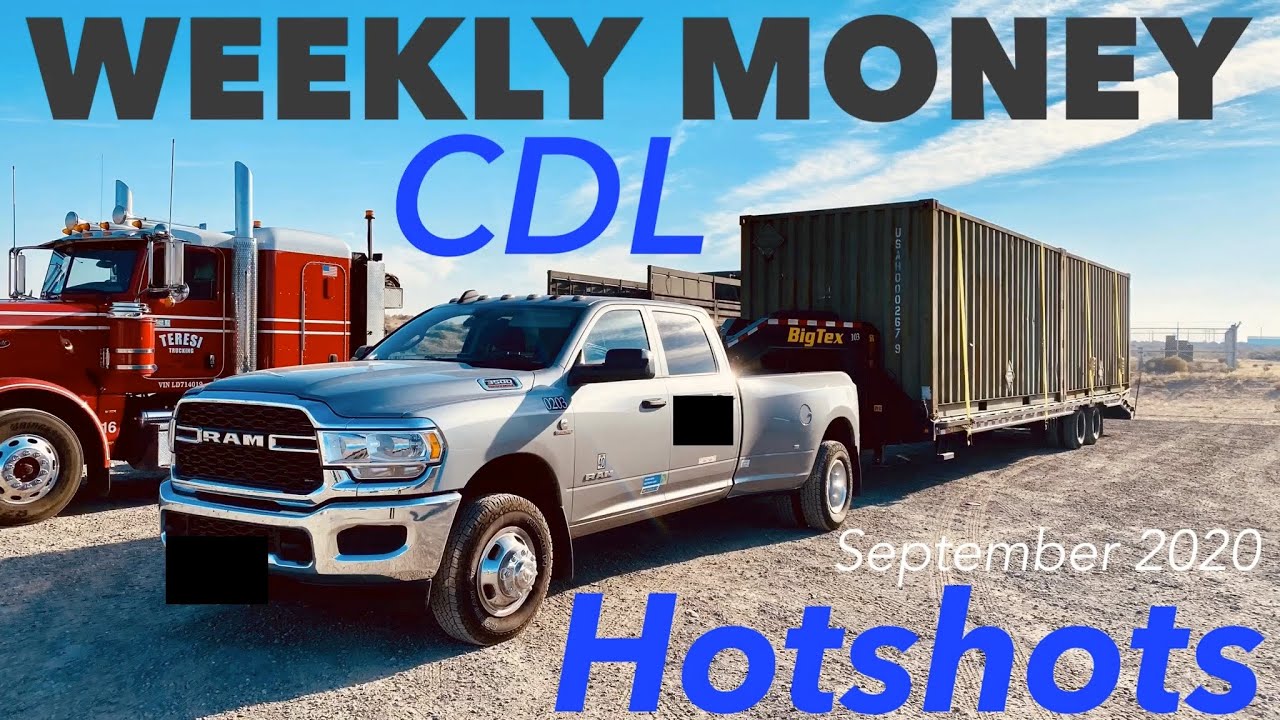 CDL HOTSHOT - OWNER OPERATOR TRUCKERS