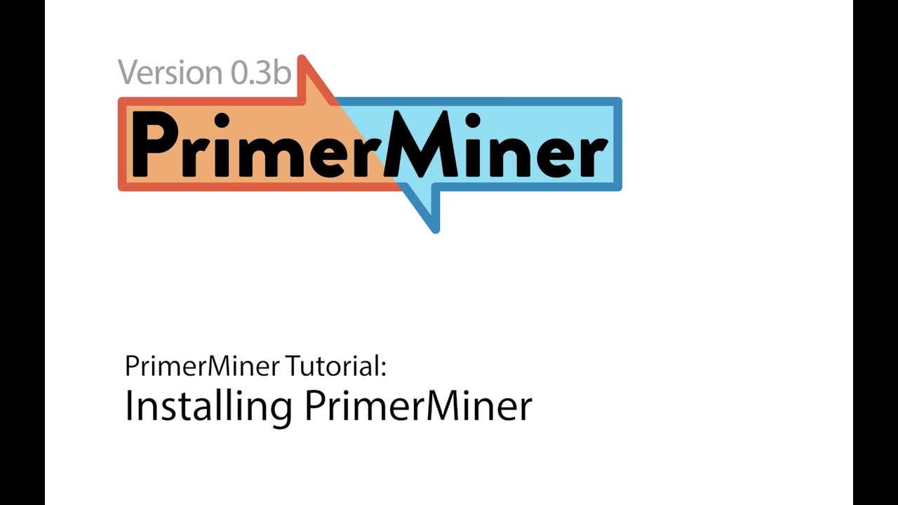 Installing the PrimerMiner R package