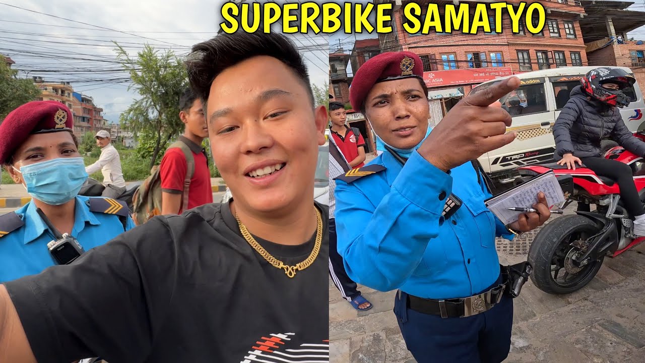 SUPERBIKE SAMATYO GHUMNA JADA🤣 / CBR  600RR / @chhiringvlogs7156