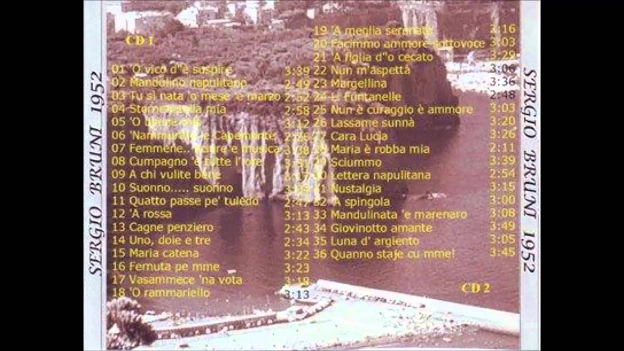SERGIO BRUNI - ‘O RAMMARIELLO