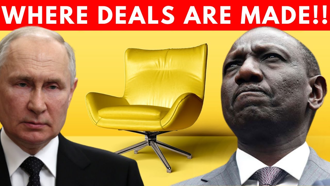 Inside President William Ruto's Private Office At State House Kenya!
