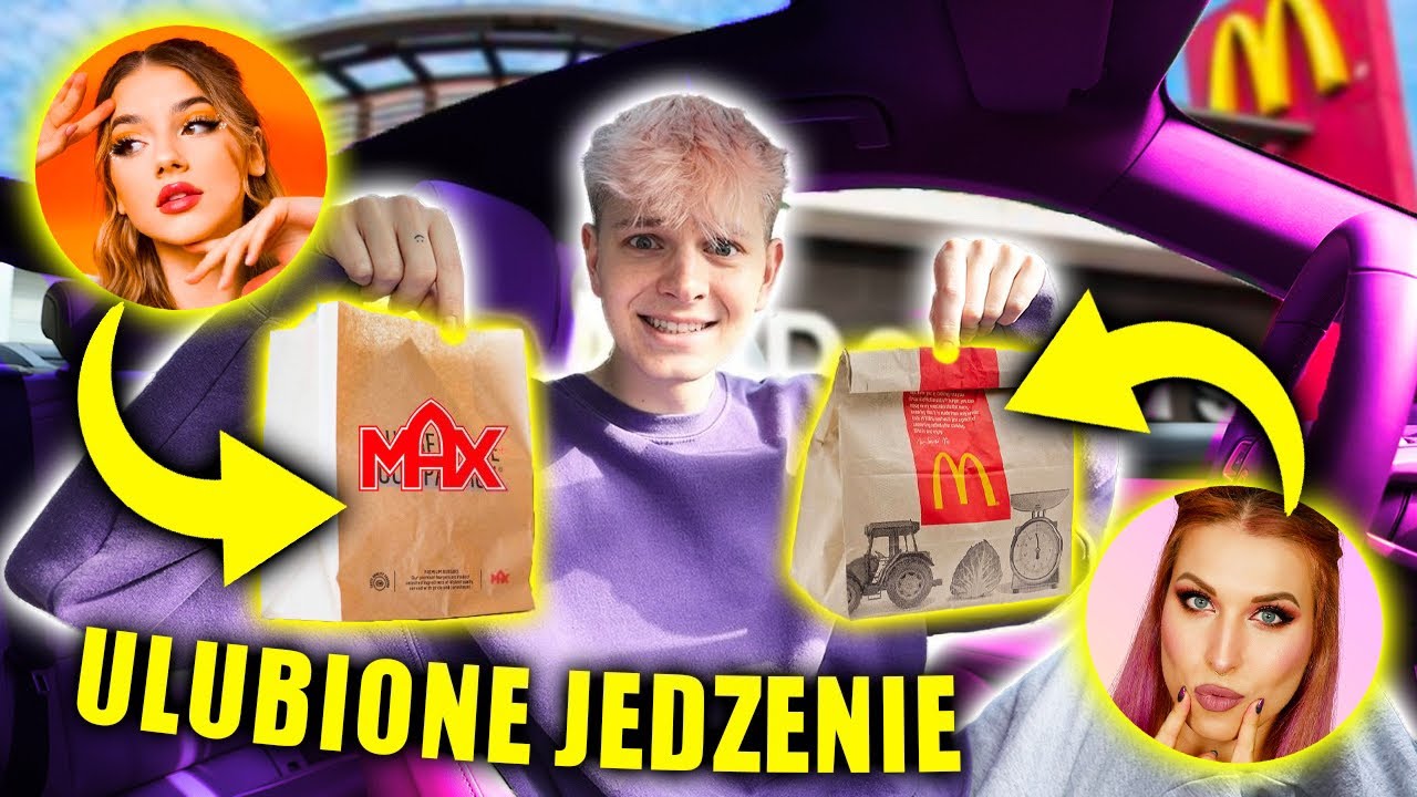 TESTUJĘ ULUBIONE JEDZENIE INFLUENCERÓW Z FAST FOODÓW 😱 | Dominik Rupiński