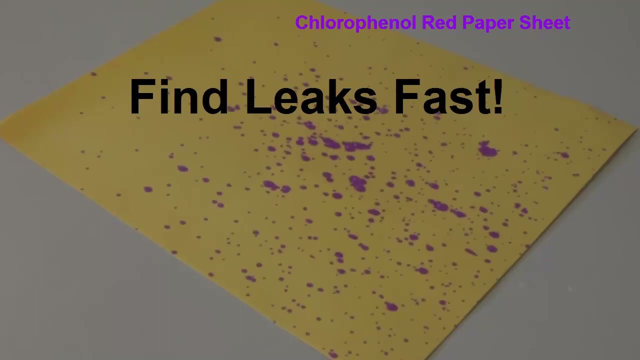 Leak Detection Paper Sheets - Solving Your Water Leak Problems!