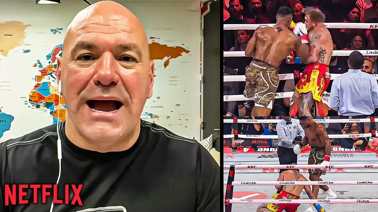 Dana White Reacts to Jake Paul’s Brutal KO vs Anthony Joshua
