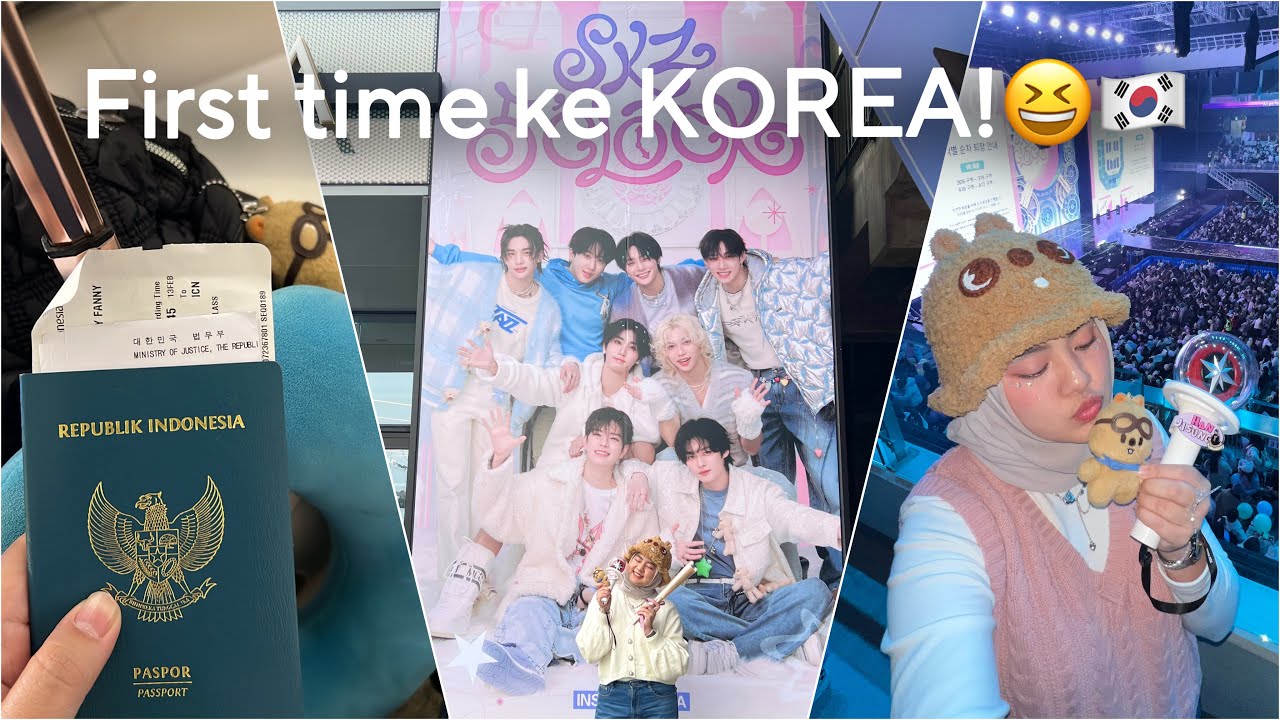 Nekat berangkat sendiri ke Korea demi Fanmeeting Stray Kids!!🤣 (South Korea Vlog part 1)