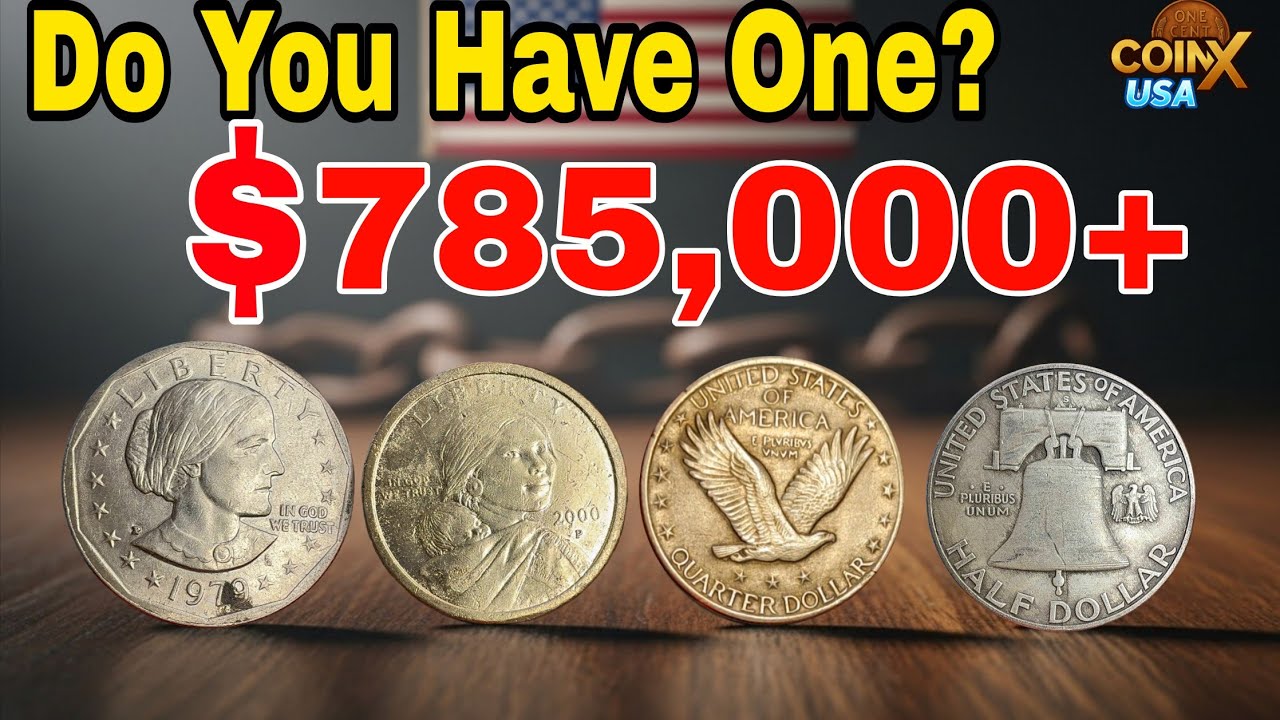America’s Rarest Coins: 4 Hidden Million-Dollar Treasures! Coin X USA