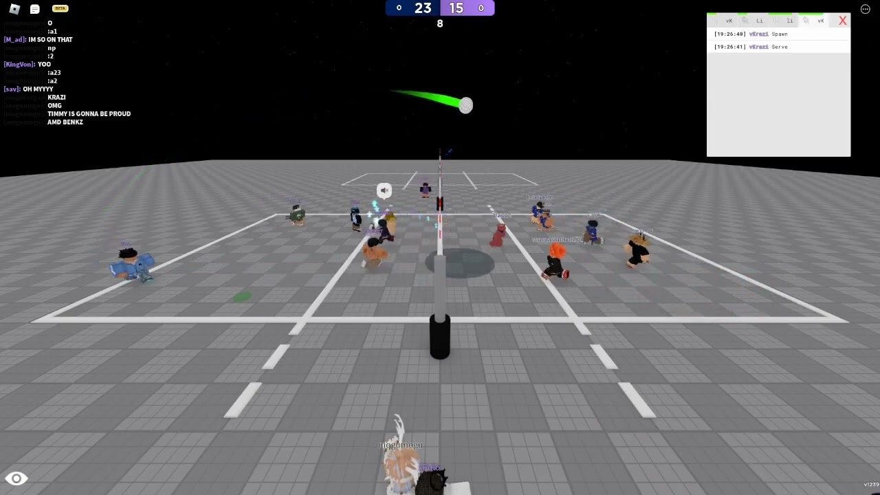 [RVL] Apollo vs Chelsea - Roblox Volleyball 4.2 Season 7 PF R1