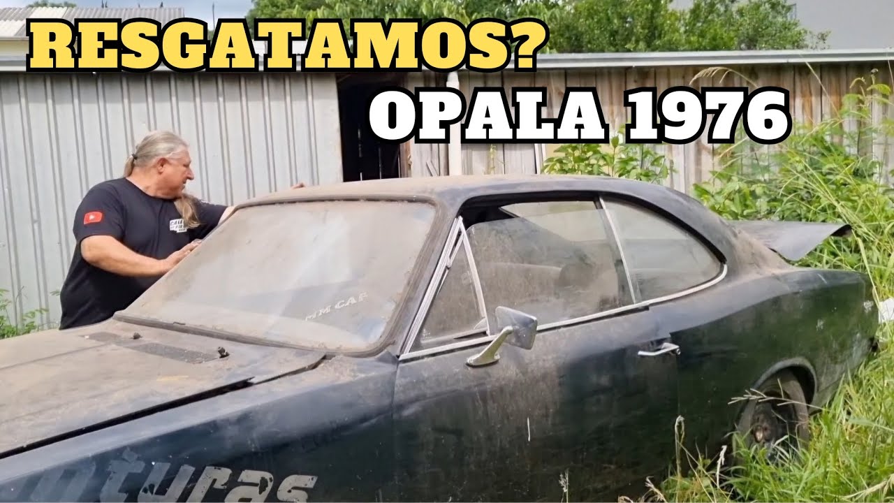 RESGATAMOS UM OPALA 1976 - AGORA VEM A SAGA DA RESTAURAÇÃO.