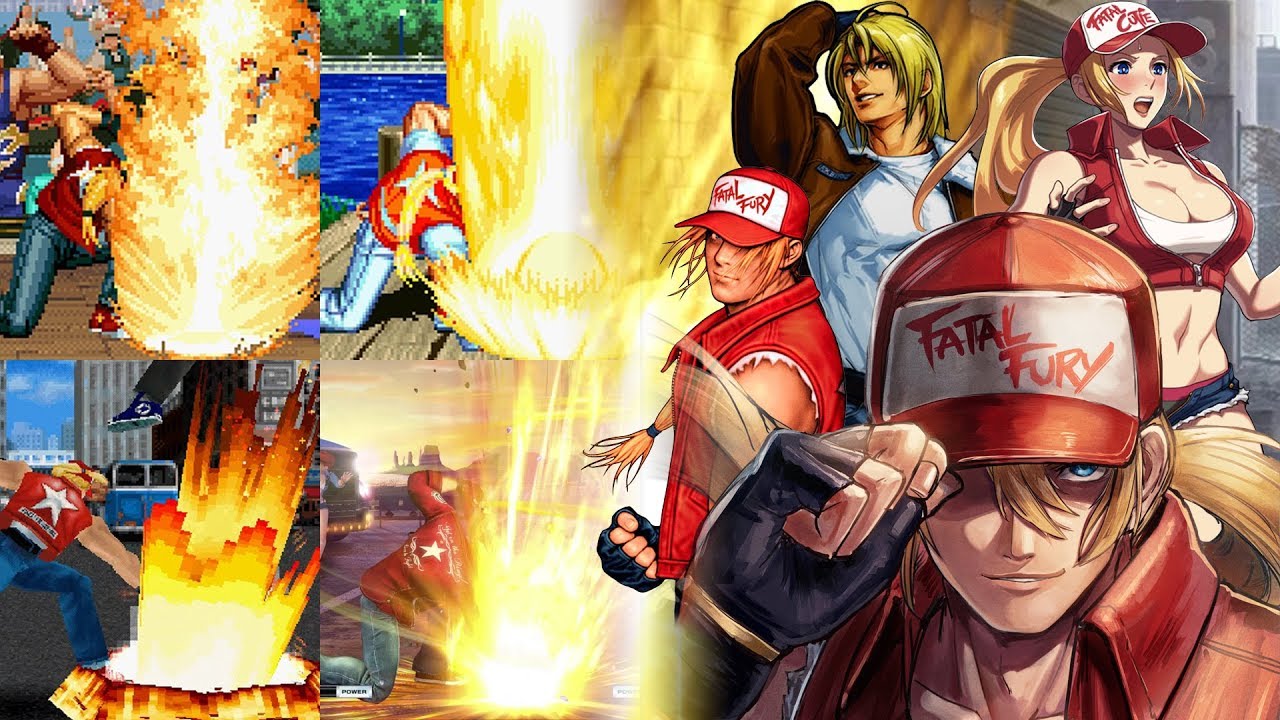 EVOLUTION of Terry Bogard's Power Geyser