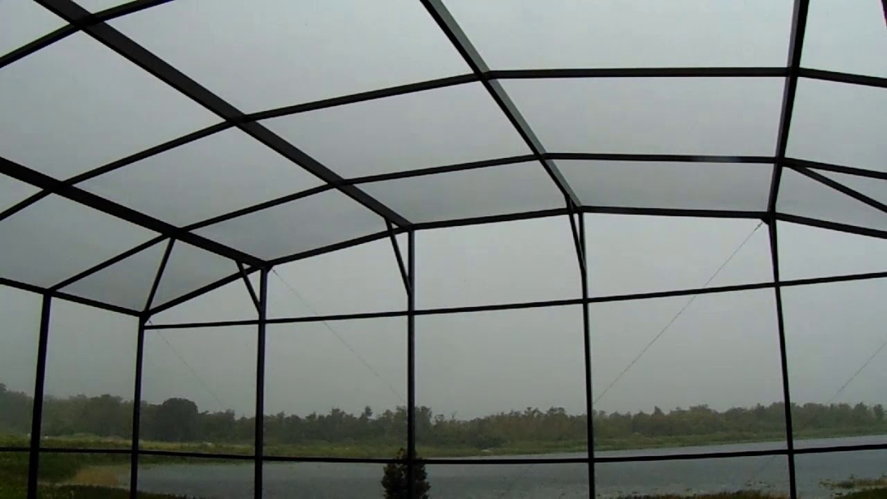 Severe thunderstorm in Florida (Haines City) - 21st July 2019