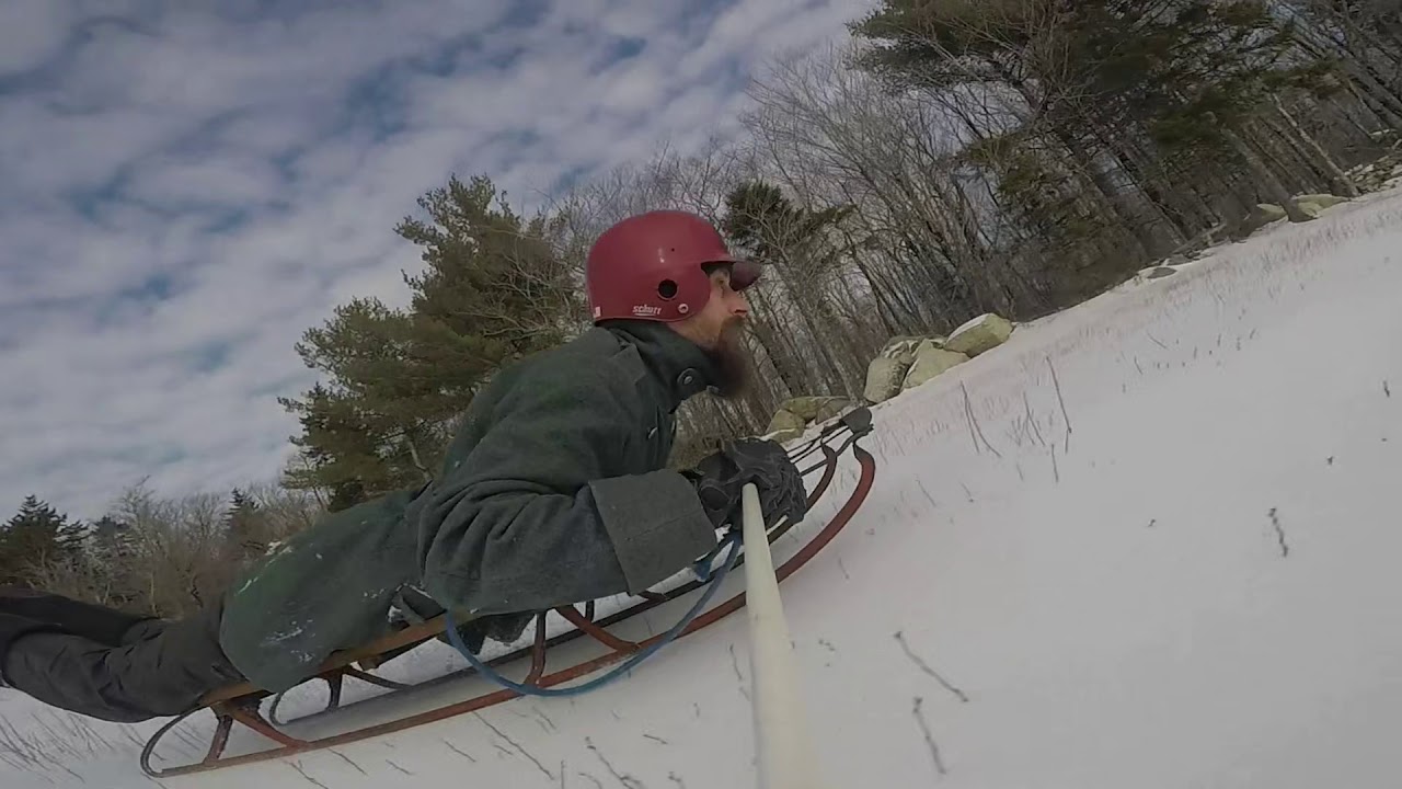 Wicked Fast Sled Ride 2: 1/2 mile ride!