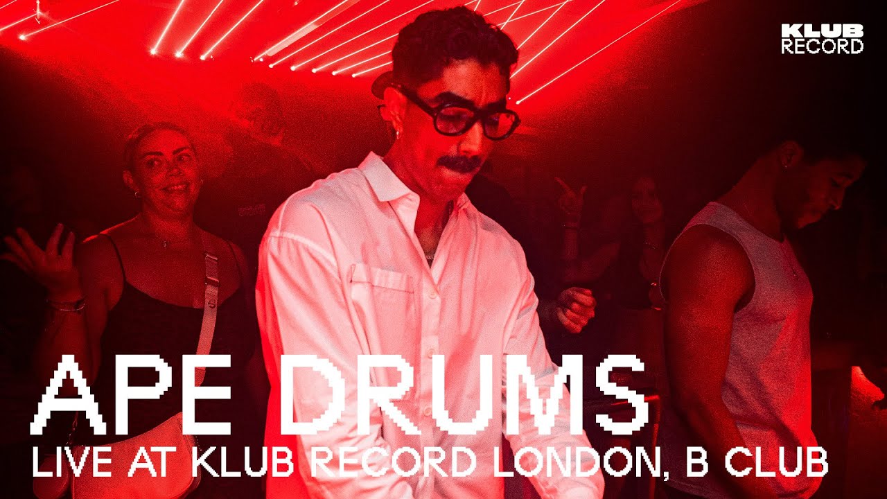 APE DRUMS LIVE AT KLUB RECORD LONDON (B CLUB)