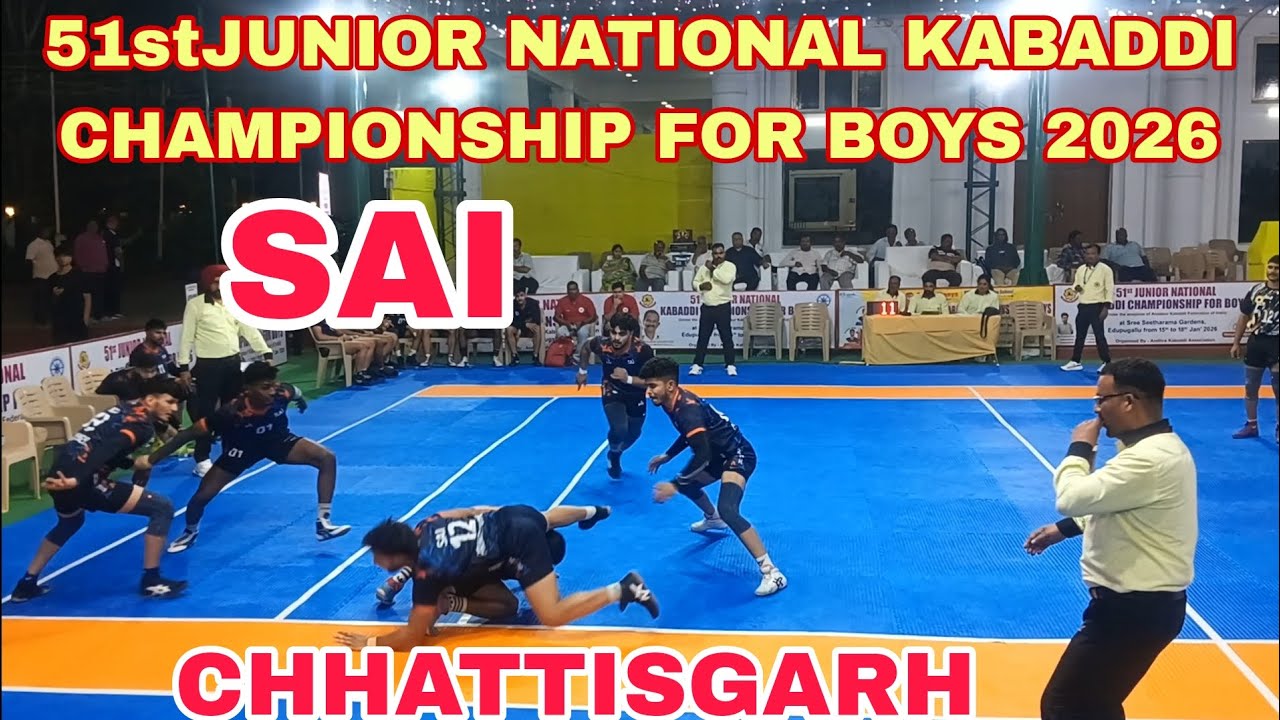 51stSAI🆚 CHHATTISGARH||JUNIOR NATIONAL KABADDI CHAMPIONSHIP FOR BOYS 2026||WIN SAI 💪💪💪