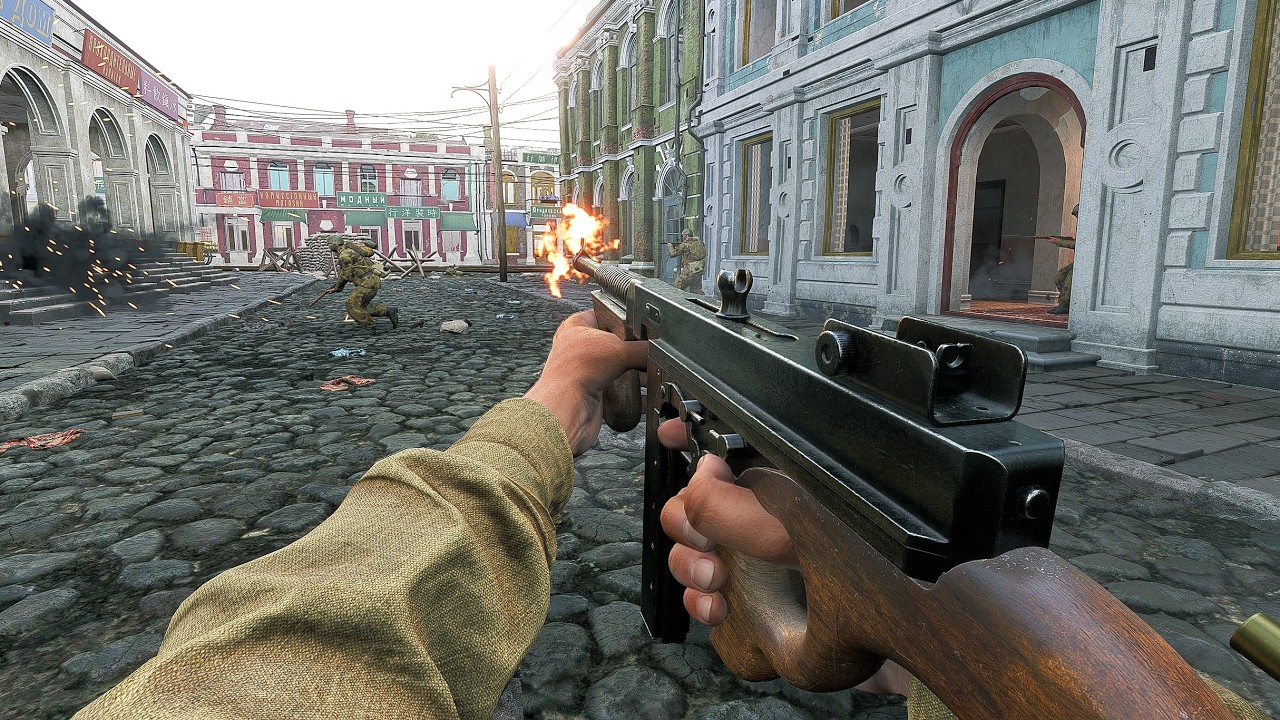 Chinese Assaulters with Sichuan Thompson - The Far Eastern Front BR3 | Enlisted Gameplay