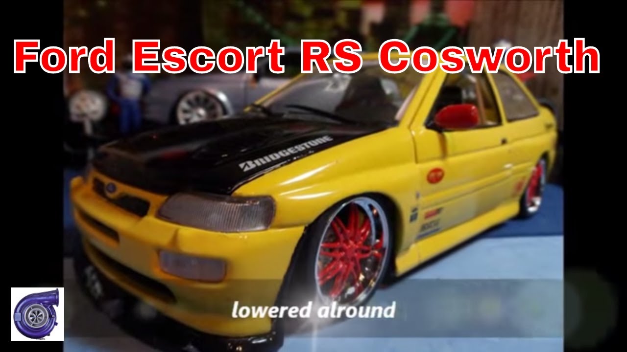 Custom made Ford Escort RS Cosworth 1:18 diecast UT models