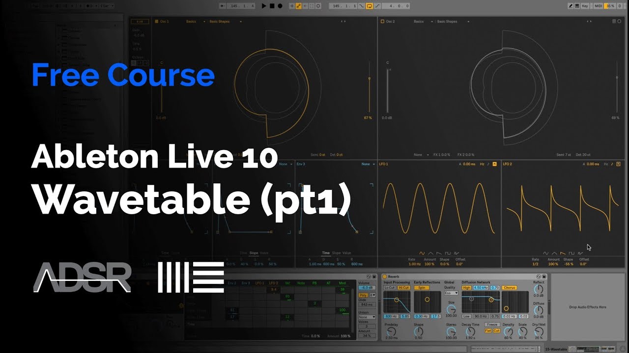 Ableton Live 10 - Wavetable (pt1)