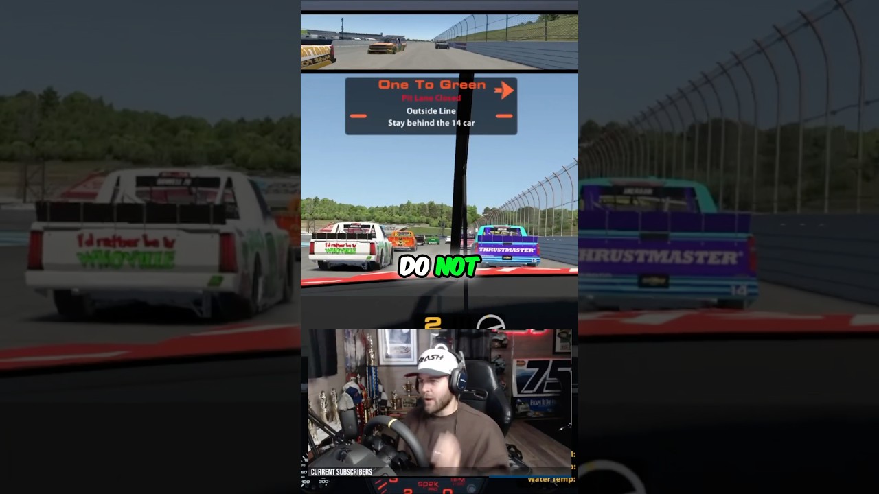 I decided to start streaming iRacing again&hellip;. #racing #iracing