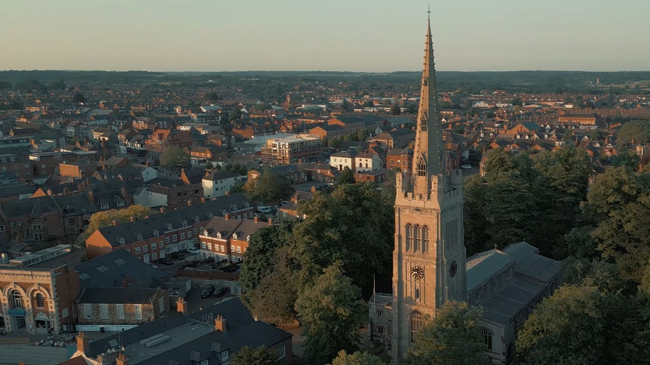 DJI Mini 3 Pro - Parish Church Kettering