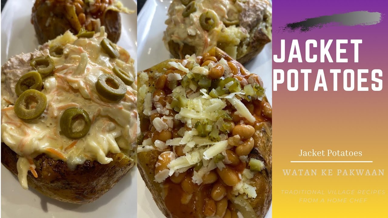 English Style Jacket Potatoes  Recipe | The Best Twice Baked Potatoes Recipe 