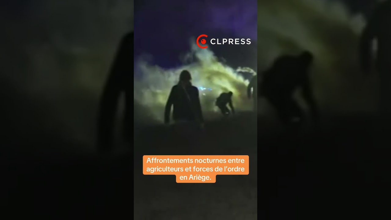 Affrontements entre Agriculteurs et Gendarmes en pleine nuit dans l'Ariège - Crise Dermatose
