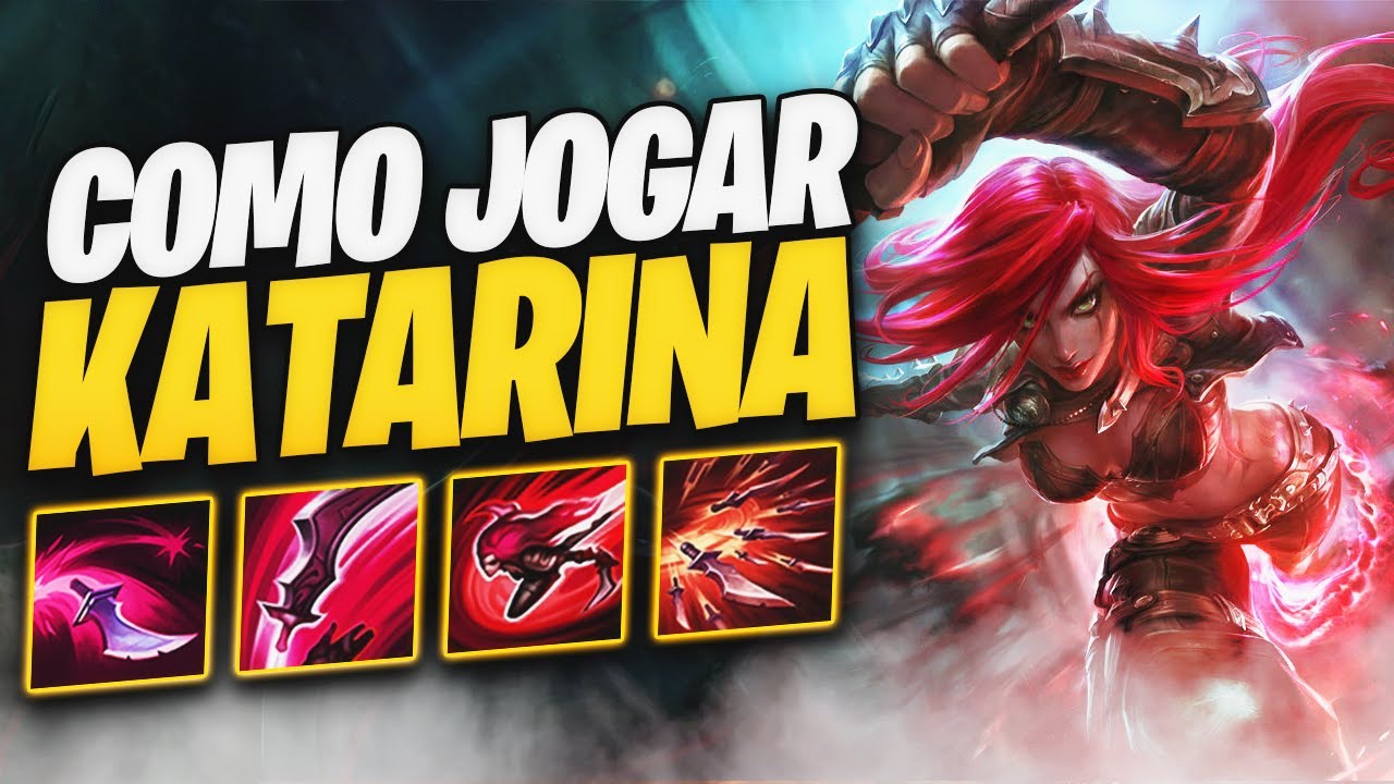 Como Jogar KATARINA no WILD RIFT ! Build e Combos 2023