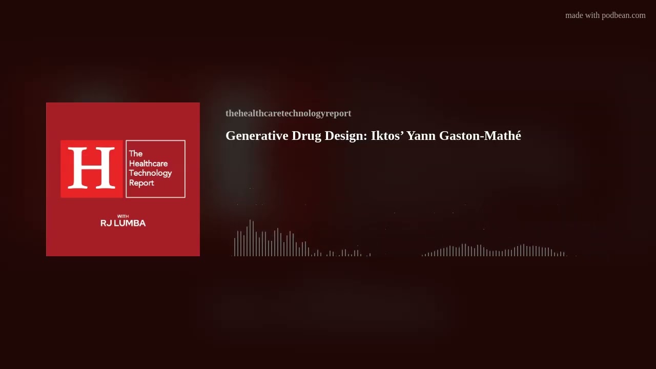 Generative Drug Design: Iktos’ Yann Gaston-Mathé