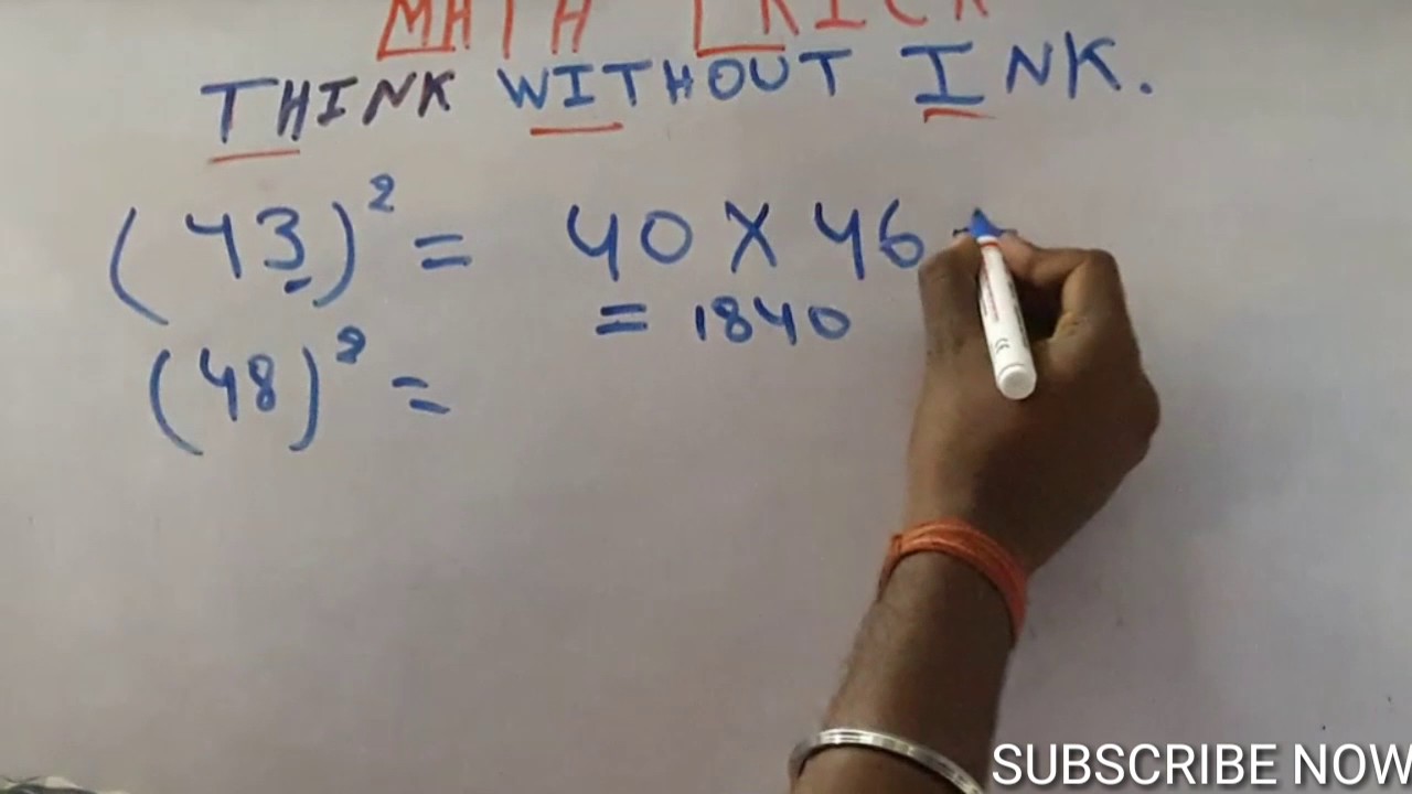 MATH TRICK IN HINDI || COMPLETE EXPLAIN 5 MATH TRICKS IN HINDI LANGUGE | FASTEST MATH