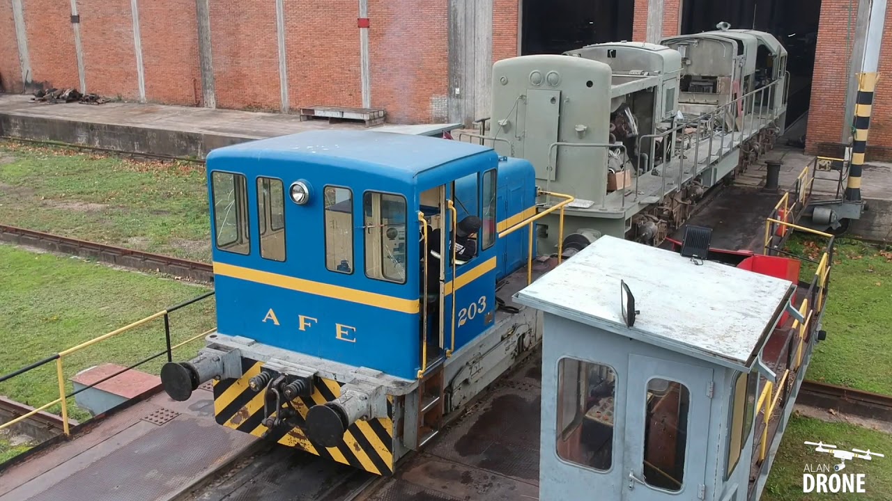 Overhaul locomotoras GE C18-7i de Self, by Alan Drone Uy