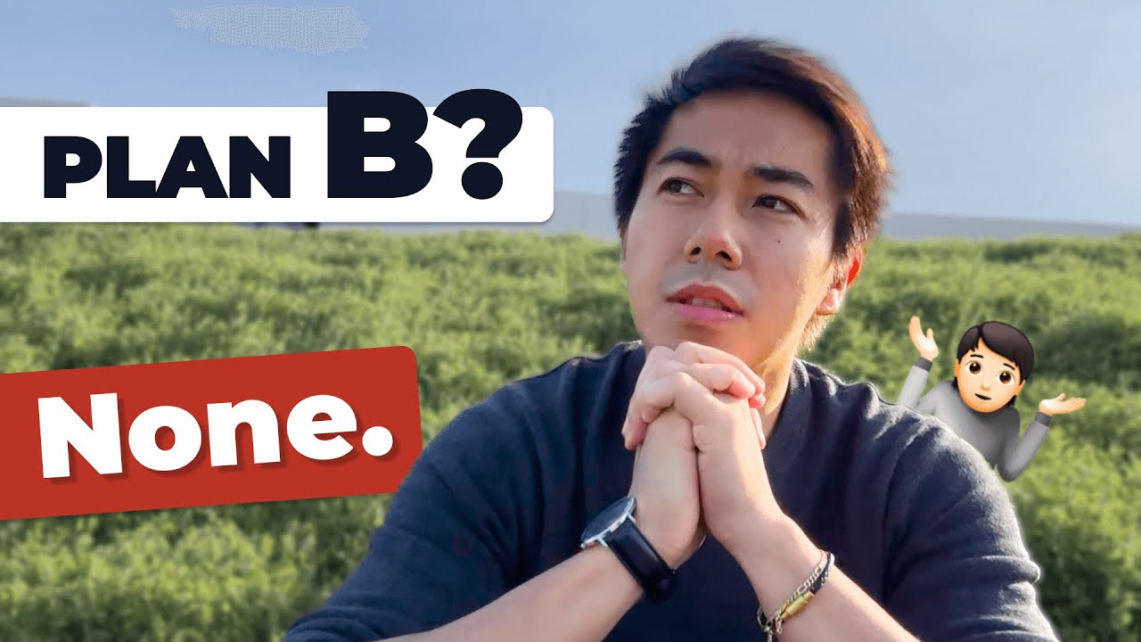 Why I Go All In Building My Startup With No Plan B