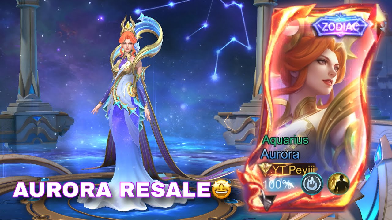 REVIEW SKIN AURORA AQUARIUS RESALE🤩