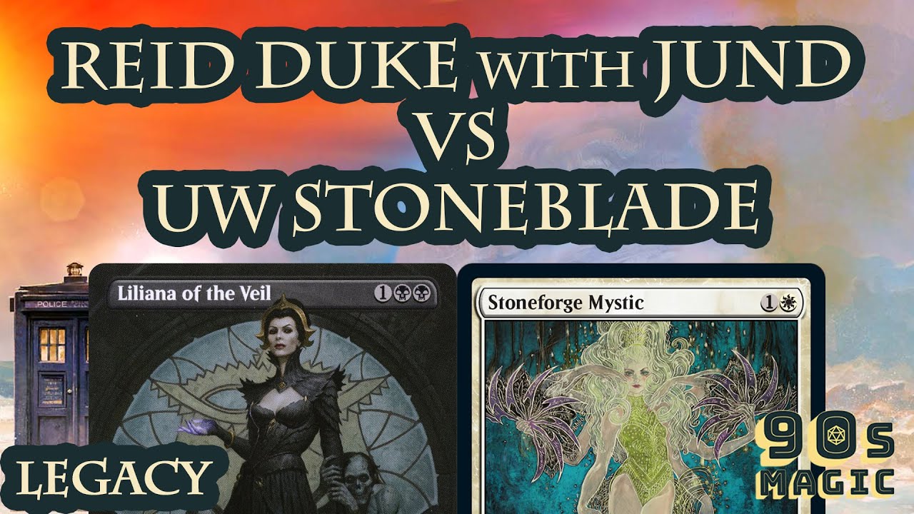Reid Duke Jund vs UW Stoneblade [MTG Legacy]