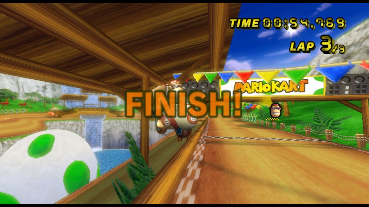 [MKW TAS] DS Yoshi Falls - 54.769 (Super Grinding) by N3vermind, Malleo, Marth, Akari and DwainiumB