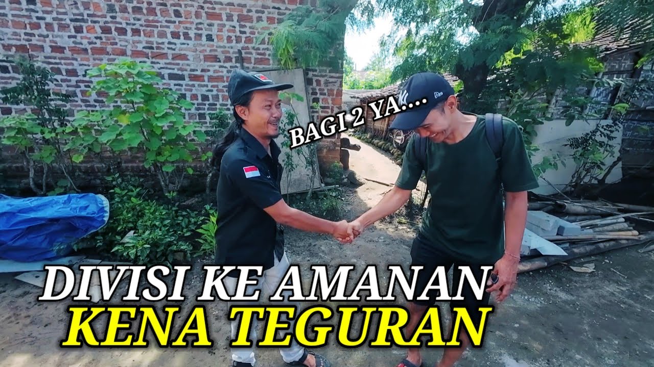 DIVISI KE AMANAN KENA TEGUR🤣🤣