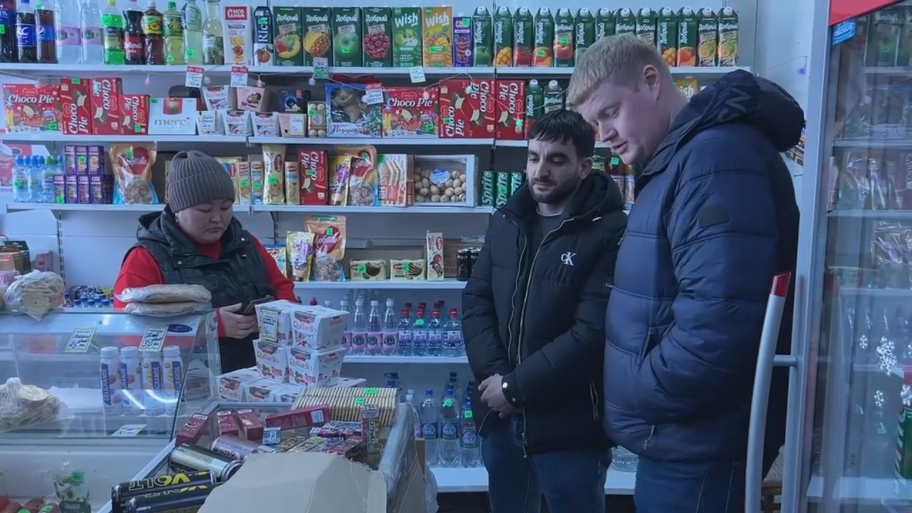 Руссконеговорящий иностранный гость держал ларёк без документов