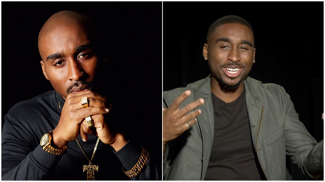 Demetrius Shipp Jr on the perks of looking like Tupac -  All Eyez On Me