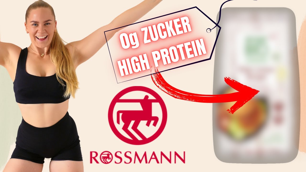 Rossmann Einkauf: Zuckerfrei & Protein - HIERMIT abnehmen!