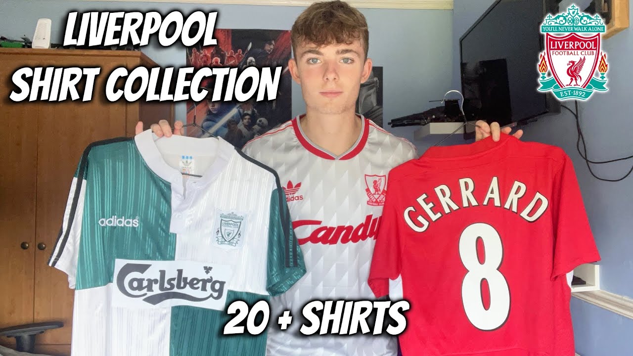 My MASSIVE Liverpool Football SHIRTS Collection!!