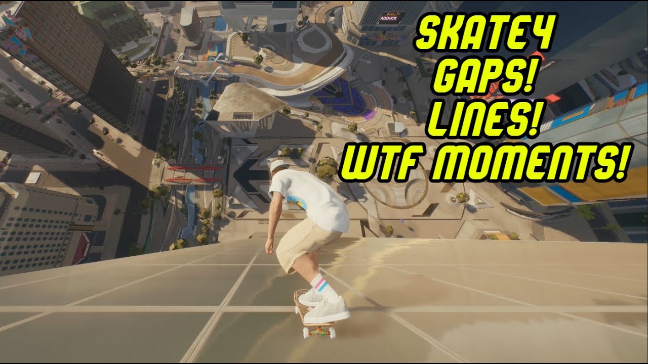Тестирование вирусного ролика Skate 4 Gaps & Fails!