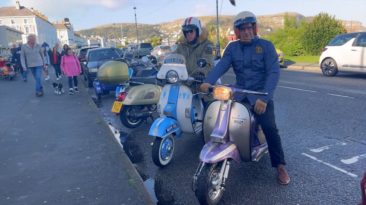 My First Llandudno National Scooter Weekend - ft Bad Riding, Great Bikes & Enthusiasts