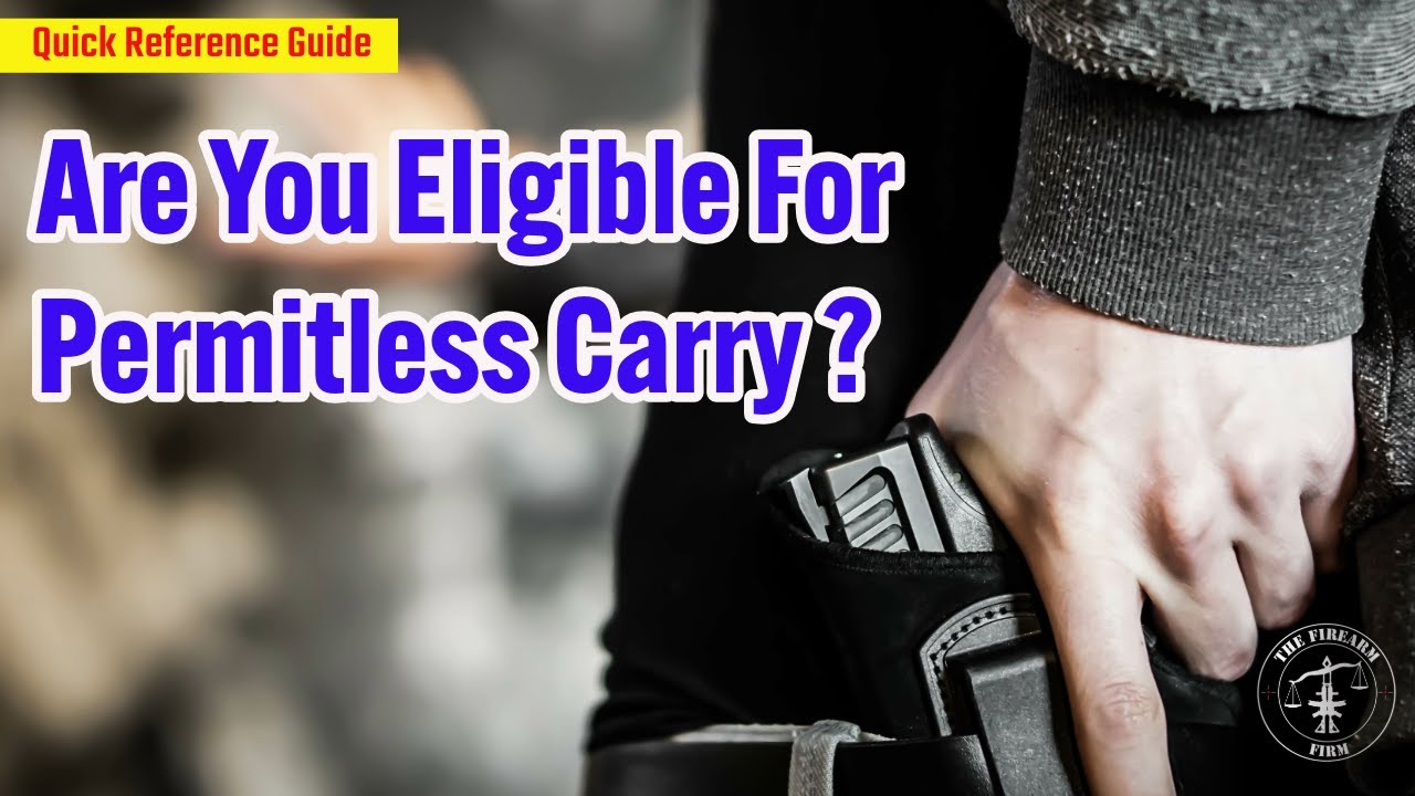 Florida's Permitless Carry Law Checklist: Are You Eligible?