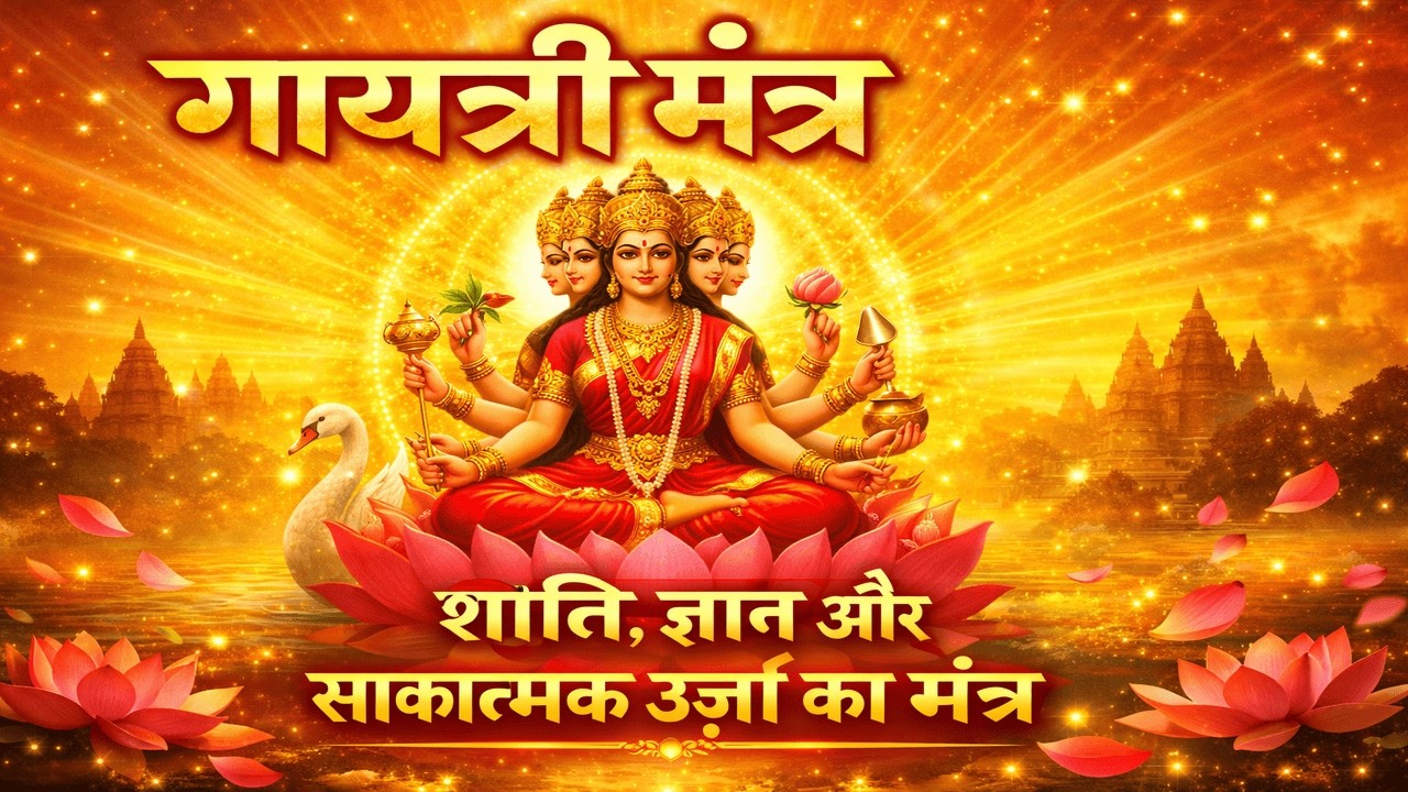 Gayatri Mantra 108 Times | ॐ भूर्भुवः स्वः | Powerful Chanting | गायत्री मंत्र