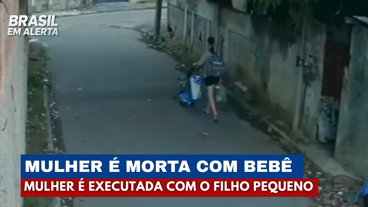 Jovem &eacute; executada com tiro na cabe&ccedil;a enquanto empurrava carrinho de beb&ecirc; no Rio | Brasil em Alerta
