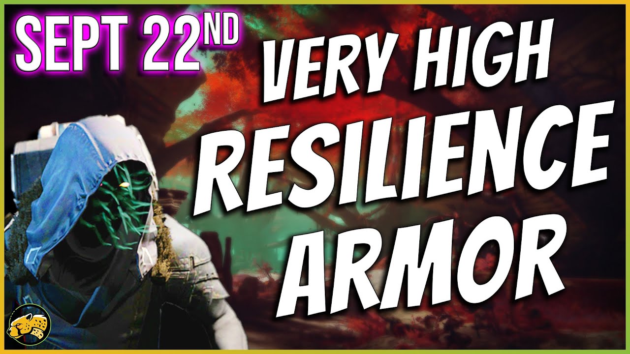XUR Sept 22 - VERY HIGH Resil Armor for PvE - 2 Great Exotics - Destiny 2